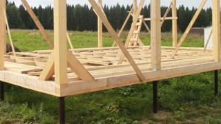 Сарай на винтовых сваях или хозблок на сваях Черняховск цена от 2592 руб. / шт.