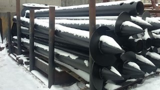 Винтовые сваи диаметром 73 мм Черняховске цена от 1375 руб.