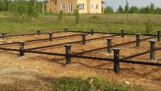 Установка и монтаж - винтовые сваи в Черняховске для свайного фундамента дома. Цена от 2116 руб - видео закручивание